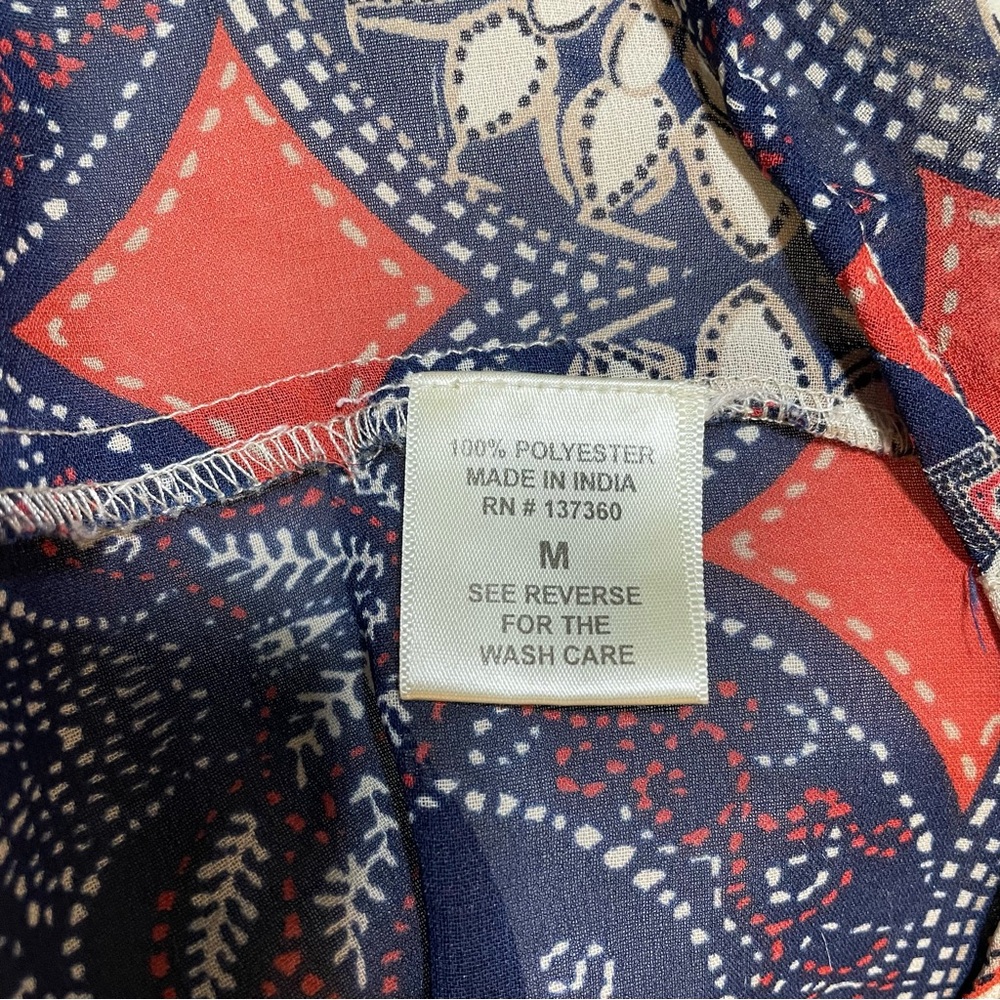 #0230 Live 4 TRUTH- Paisley Kimono w/ a hint of Hanker-chief-M - Picture 7 of 9